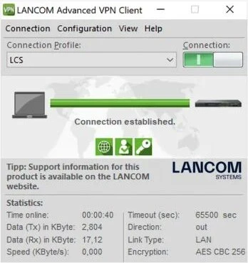 Lancom Advanced VPN Client, 1er Upgrade-Lizenz