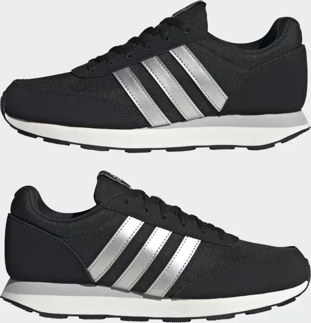 adidas Run 60s 3.0 core black/silver metallic/core white (Damen)