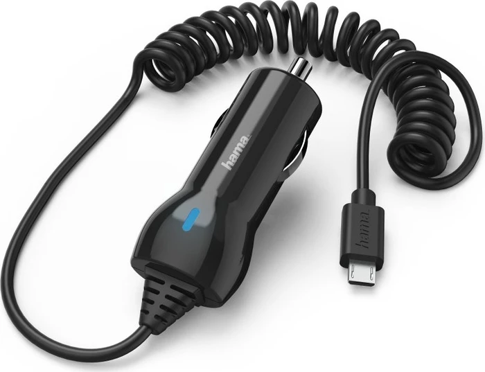 Hama Kfz-Ladegerät Micro-USB 1.2A schwarz