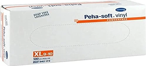 Hartmann Peha-soft Vinyl powderfree Einweghandschuhe
