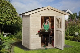 Weka 223 205x154cm Gerätehaus natur