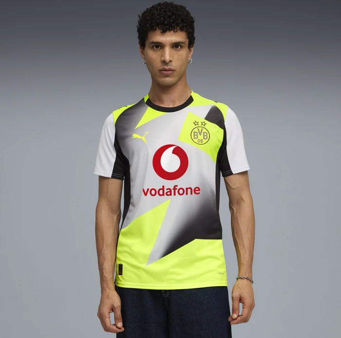 Puma BVB Borussia Dortmund 2025/2026 Auswärtstrikot kurzarm (Herren)