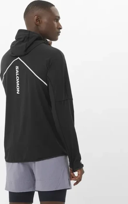 Salomon Sense Aero Hybrid Laufjacke deep black (Herren)
