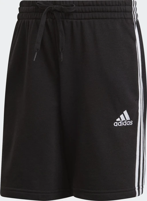 adidas Essentials French Terry 3-Streifen Shorts schwarz/weiß (Herren)