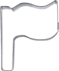 Städter Ausstecher Flagge Fahne 8cm