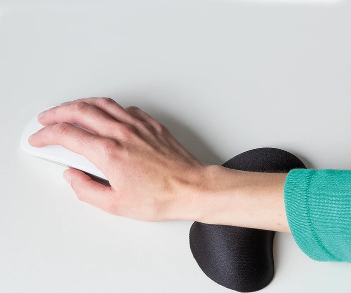 LogiLink Handgelenkstützendes Gelkissen, schwarz