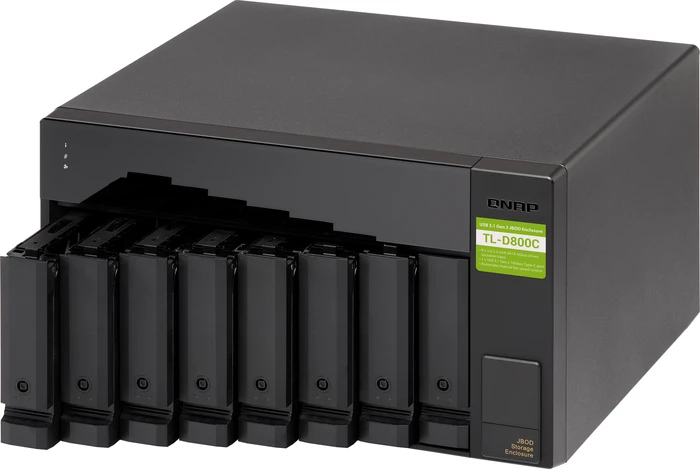 QNAP Expansion Unit TL-D800C, 1x USB-C 3.1