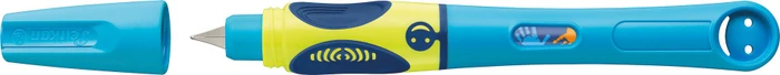 Pelikan griffix 4 neon fresh blue, linke Hand, Faltschachtel