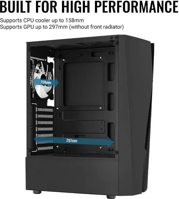 AeroCool Wave, Glasfenster