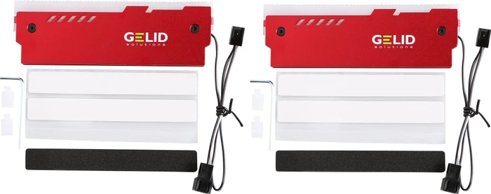 Gelid Solutions Lumen Red, RGB, RAM-Kühler, 2er-Pack
