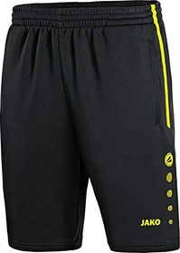 Jako Active Trainingshose kurz black/neon yellow (Herren)