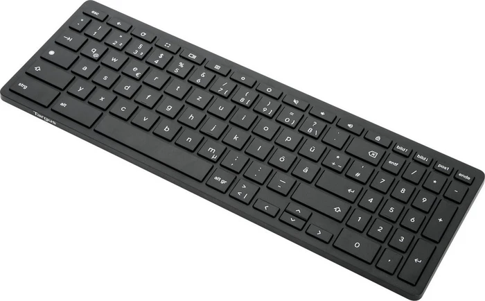 Targus KB872 Works With Chromebook Midsize Antimicrobial Keyboard, Bluetooth, DE