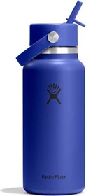 Hydro Flask Wide Mouth Flex Straw Cap Isolierflasche 946ml capri blue