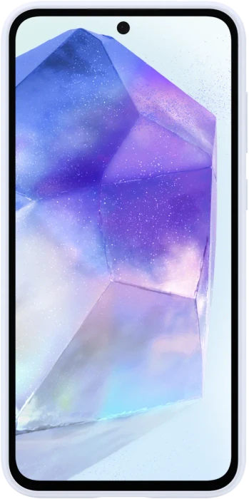 Samsung Silicone Case für Galaxy A55 5G Light Blue