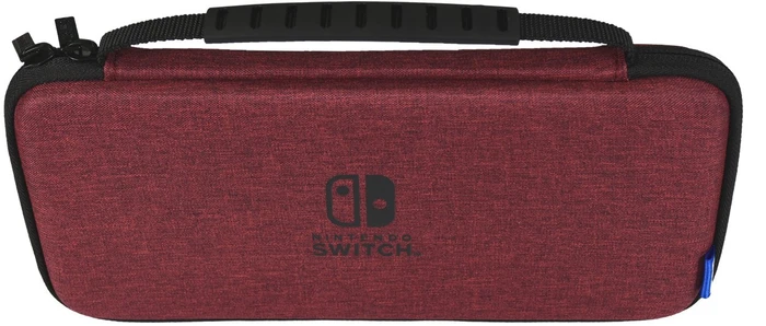 Hori Slim Tough Pouch Tasche rot (Switch)