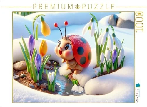 Calvendo Entdeckung der Frühlingsblumen im schmelzenden Schnee