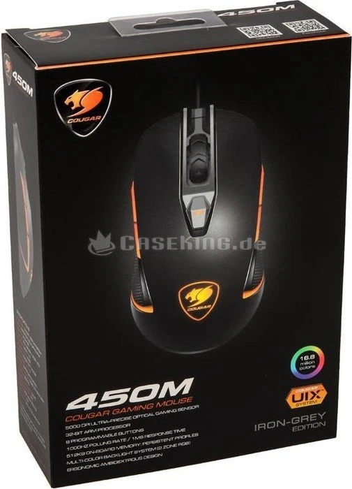 Cougar 450M Iron Grey, USB