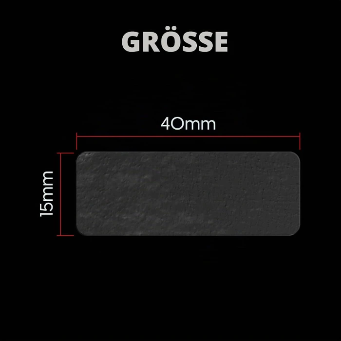 Pulsar Gaming Gears Supergrip Universal Grip Tape Pre-Cut 2 Griffband, schwarz