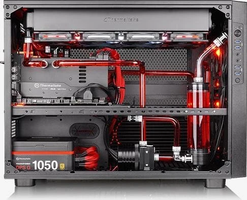 Thermaltake Pacific Rohranschluss G1/4" auf 16mm mit Nut, chrome