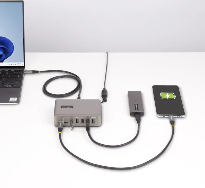 StarTech USB-Hub, 2x USB-C 3.1, 8x USB-A 3.1, USB-C 3.1 [Buchse]