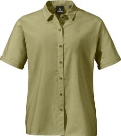 Schöffel Kalmen Hemd kurzarm solid olive (Damen)