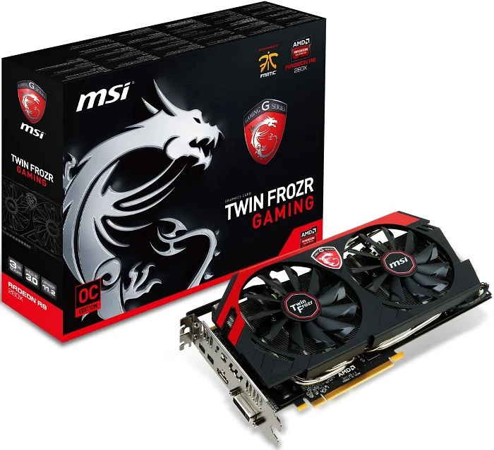 MSI Radeon R9 280X, R9 280X Gaming 3G, 3GB GDDR5, DVI, HDMI, 2x mDP