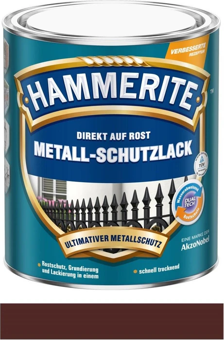 Hammerite Metallschutz-Lack Matt Außen 250ml
