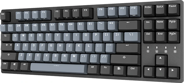Durgod Taurus K320, Space gray, MX RED, USB, US