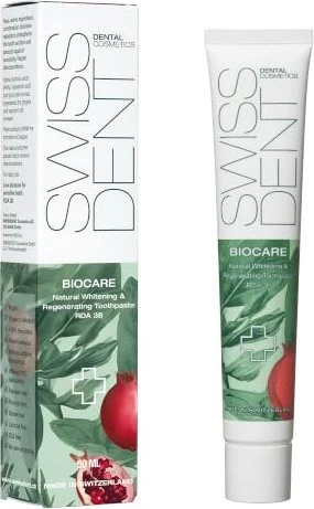 Swissdent Biocare Whitening & Regenerating Zahncreme, 50ml