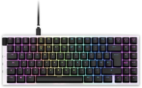 NZXT Function MiniTKL, matt, LEDs RGB, hot-swap, weiß, Gateron RED, USB, UK (KB-175UK-WR)