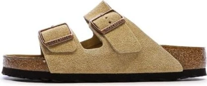 Birkenstock Arizona Veloursleder latte cream (Damen)