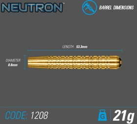 Winmau Neutron Steel Dart Dartpfeil 21g