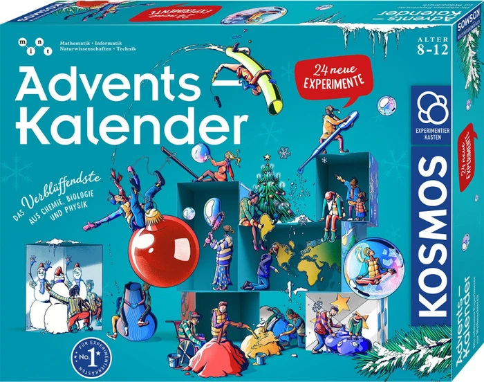 Kosmos Adventskalender - Die schönsten Experimente zur Weihnachtszeit 2025