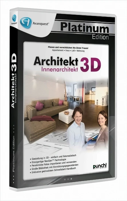 Avanquest Architekt 3D Innenarchitekt (deutsch) (PC)