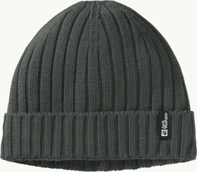 Jack Wolfskin Rib Knit Beanie slate green