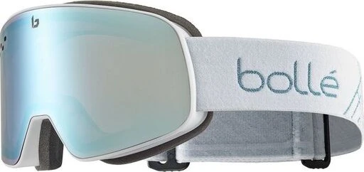 Bollé Nevada white metallic/blue matte