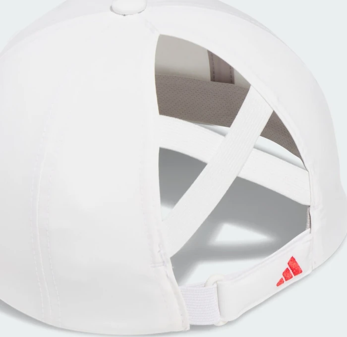 adidas Criscross Kappe white/pure ruby (Damen)