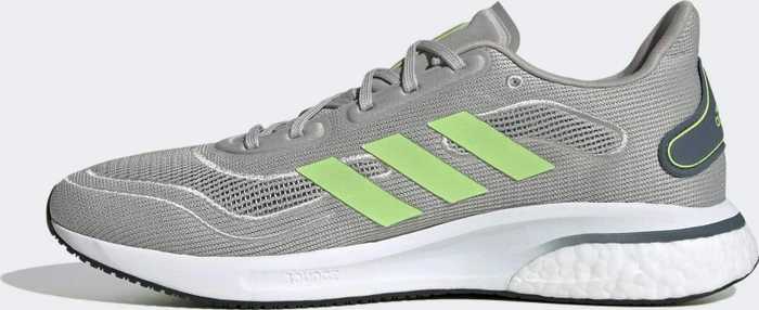 adidas Supernova metal grey/signal green/silver metallic