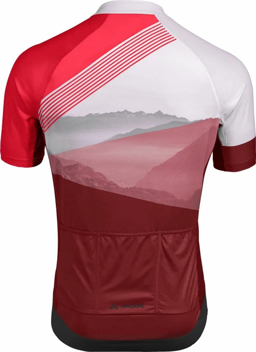 Vaude Majura FZ Tricot II Trikot kurzarm mars red (Herren)