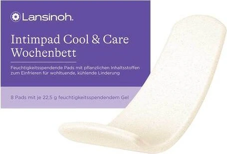 Lansinoh Wochenbetteinlagen Intimpad Cool & Care, 8 Stück