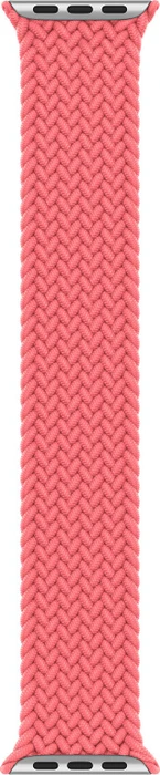 Apple Geflochtenes Solo Loop Größe 4 für Apple Watch 44mm limonadenpink