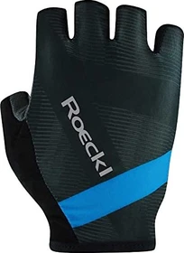 Roeckl Busano Fahrradhandschuhe black shadow/ibiza blue