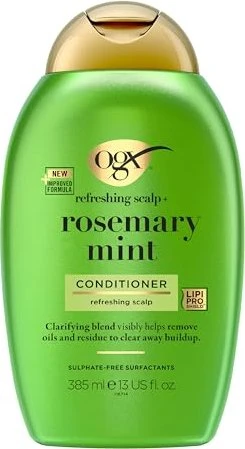OGX Refreshing Scalp+ Rosemary Mint Conditioner Conditioner, 385ml