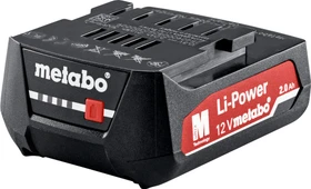 Metabo Werkzeug-Akku 12V, 2.0Ah, Li-Ionen [2.0Ah] [24Wh]