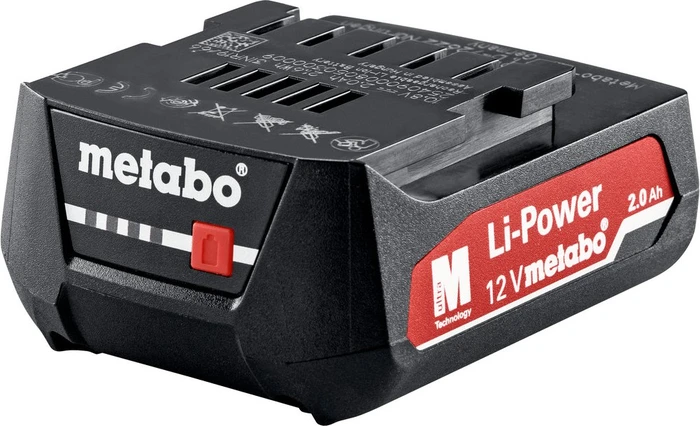 Metabo Werkzeug-Akku 12V, 2.0Ah, Li-Ionen [2.0Ah] [24Wh]
