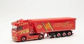 Herpa Scania CS 20 HD Stöffelliner-Sattelzug Hans Kirn Transporte