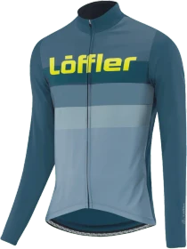 Löffler Messenger Mid Trikot langarm dark petrol (Herren)