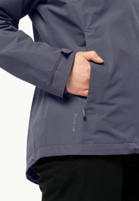 Jack Wolfskin Geisshorn 3in1 Funktionsjacke dolphin (Damen)