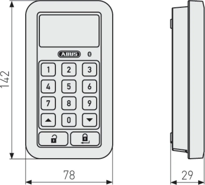ABUS HomeTec Pro CFT3100 weiß