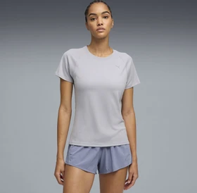 Puma Veolocity Laufshirt kurzarm vibrant silver